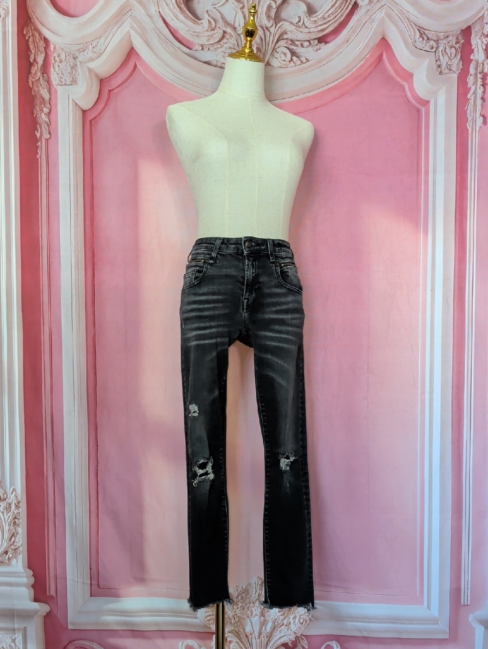 R13 Biker Boy Jeans